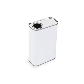 1 Litre Rectangular Berg Top Tin