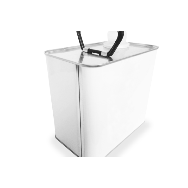 2.5 Litre Rectangular Berg Top Tin