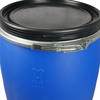 LARGE PLASTIC OPEN TOP DRUM - 120 LITRE