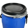 LARGE PLASTIC OPEN TOP DRUM - 30 LITRE