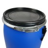 LARGE PLASTIC OPEN TOP DRUM - 60 LITRE