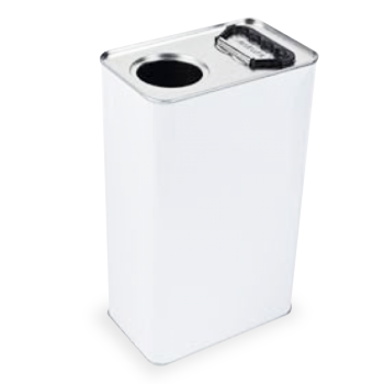 5 Litre Rectangular Berg Top Tin