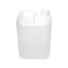 RECTANGULAR COMPACT HDPE JERRICAN - 2 LITRE