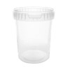 SMALL VOLUME ROUND TUB - JETB 1000ML CLEAR