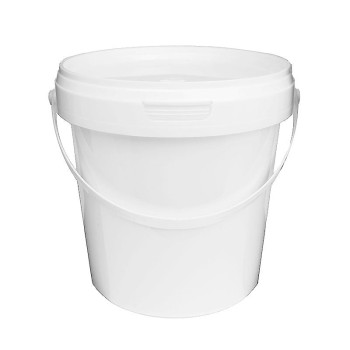 BUCKET 1.2 LITRE WHITE JETB
