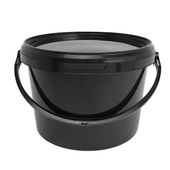 ROUND TAPERED BUCKET 3L BLACK 701 PJET