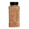 PET 500ml CLEAR SQUARE GRIPPER JAR 63MM
