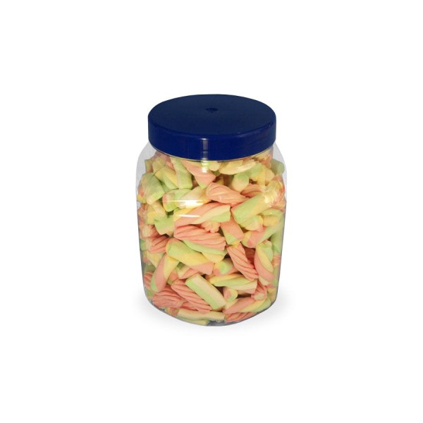 PET JAR - 2667ml SQUARE ROUND  - 110mm Neck