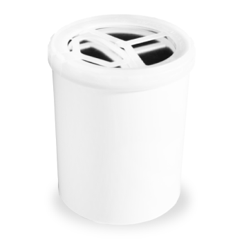 UN Approved 1 litre White Lever Lid Tin - Internally Plain