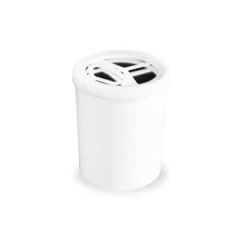 UN Approved 1 litre White Lever Lid Tin - Internally Plain