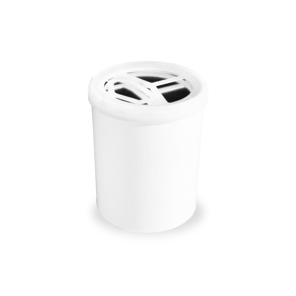 UN Approved 1 litre White Lever Lid Tin - Internally Plain