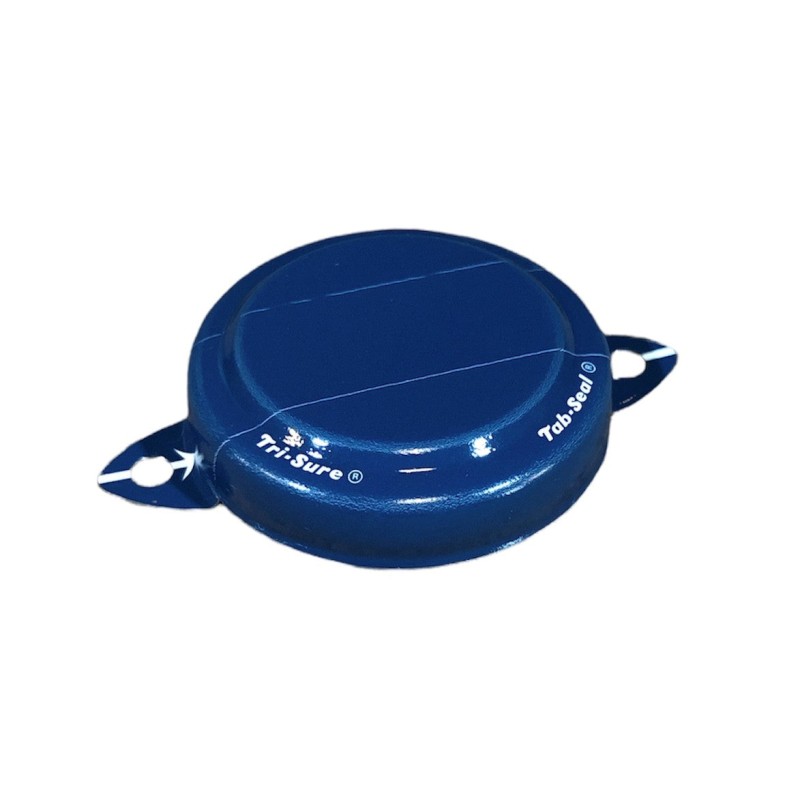 Tri-Sure® 3/4" Metal Tab-Seal Blue